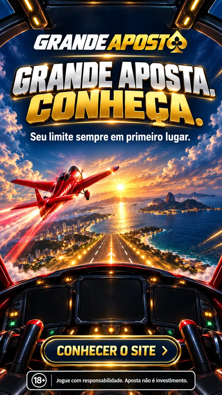Grande Aposta — GRANDE APOSTA. CONHEÇA.